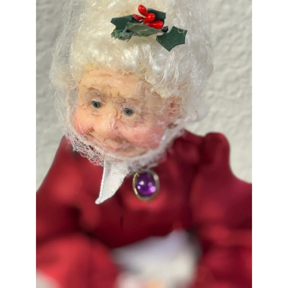 2005 Jacqueline Kent Collection JKC Christmas Fairy Godmother Posable Doll 7